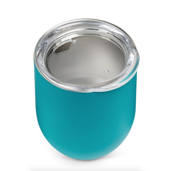 Single Bevi - Insulated Wine Tumbler (Turquoise) - Picture 3 of 6